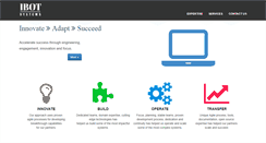 Desktop Screenshot of ibotsystems.com