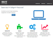 Tablet Screenshot of ibotsystems.com